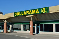 Dollarama store in Ontario, Canada - 10 July 2015