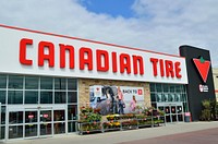Canadian Tire store, Ontario, Canada - 25 August 2015