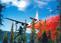 Privateer Dropping Retardant. Original public domain image from Flickr