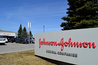 Johnson & Johnson Office, New Brunswick, New Jersey, USA, April 15, 2016.