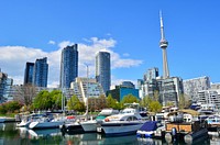 Yacht marina in Toronto. Free public domain CC0 photo.