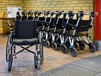 Wheelchair, healthcare photo. Free public domain CC0 image.