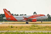 EasyJet G-EZFV - Airbus A319-111, A&eacute;roport de Bordeaux-Merignac, 10/07/2018. 