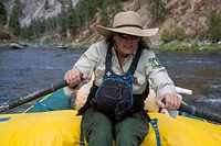 Middle Fork of the Salmon River, Salmon-Challis National Forest. Forest Service photo by Charity Parks. Original public domain image from Flickr