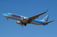 JetairFly Boeing 737, location unknown, 18/02/2017. 
