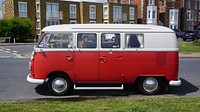 Microbus. Free public domain CC0 photo.