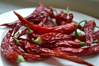 Dried red chili. Free public domain CC0 photo