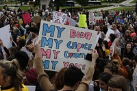 #StopTheBans Rally. Original public domain image from Flickr