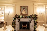 White House Christmas 2018The Vermeil Room of the White House is decorated for the holiday season Monday, Nov. 26, 2018. (Official White House Photo by Andrea Hanks). Original public domain image from Flickr