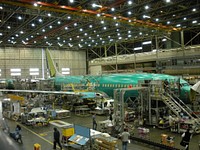 Boeing Plant in Renton, 5/18/2010Secretary Geithner toured a Boeing 737 plant in Renton, WA on May 18, 2010. Original public domain image from Flickr