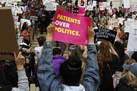 #StopTheBans Rally. Original public domain image from Flickr