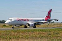 Air Arabia CN-NMF Airbus A320, LFBD Airport, 2/09/2019.