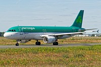 Aer Lingus EI-DEF - Airbus A320, LFBD Airport, 2/09/2019. 