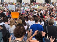 #ClimateStrike Rally 9-20-19. Original public domain image from Flickr