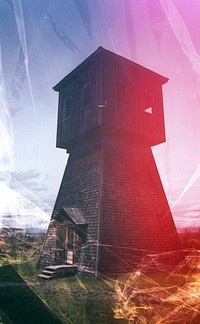 Fort steele water tower photography. Free public domain CC0 photo.