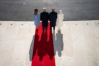 President Trump and the First Lady Visit with the President of Turkey and Mrs. Emine Erdogan