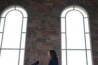 Vice President Kamala Harris delivers remarks Friday. March 19, 2021, at Emory University in Atlanta, Georgia. (Official White House Photo by Lawrence Jackson). Original public domain image from Flickr