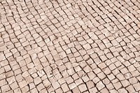 Brick stone pavement texture. Free public domain CC0 photo.