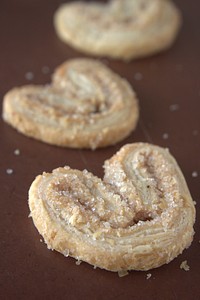 Butterfly pastry puff. Free public domain CC0 photo.