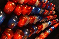 Candles, background photo. Free public domain CC0 image.