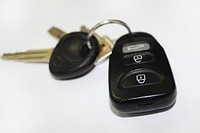 Black car key. Free public domain CC0 photo