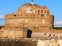 Castel Sant'Angelo in Parco Adriano, Rome, Italy. Free public domain CC0 photo.