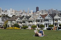 Girl in San Francisco. Free public domain CC0 photo.