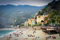 A beach of Cinque Terre. Free public domain CC0 image. 