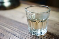 Glass of water. Free public domain CC0 image.