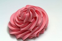 Pink buttercream. Free public domain CC0 photo.