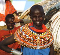 Samburu woman, African tribe, Kenya - 12 Feb 2015