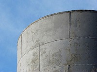 Water tank close up. Free public domain CC0 photo.