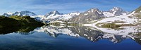 Snow-capped mountain. Free public domain CC0 photo. 