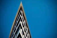 Modern office building facade. Free public domain CC0 photo.