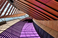 Sydney Opera House interior. Free public domain CC0 photo.