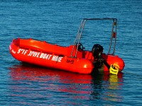 Rubber boat. Free public domain CC0 photo.