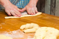 Croissant pastry, food image. Free public domain CC0 photo.