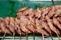 Grilled meat. Free public domain CC0 photo