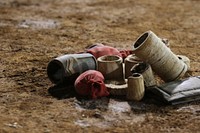 Baseball equipments. Free public domain CC0 image