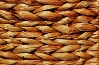 Rattan weave texture close up. Free public domain CC0 photo.