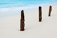 Peaceful crashing beach waves. Free public domain CC0 photo.