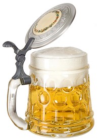 Beer in a mug. Free public domain CC0 image
