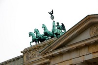 Brandenburger Tor horse statue. Free public domain CC0 photo.