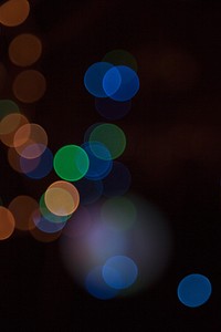 Bokeh lights image. Free public domain CC0 photo.