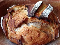 Bread loaf. Free public domain CC0 photo.