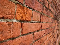 Brick wall texture. Free public domain CC0 photo.