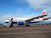 British Airways plane, location unknown, 21/07/2016.