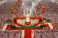 Buddhist festival. Free public domain CC0 image.