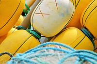 Buoy Float Net Fishing. Free public domain CC0 image.