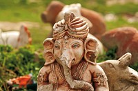 Ganesha statue. Free public domain CC0 photo.